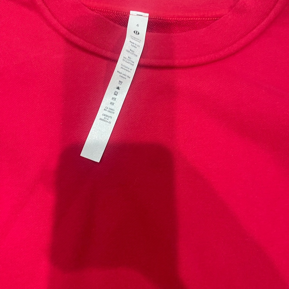 Lululemon sweatshirt oversized